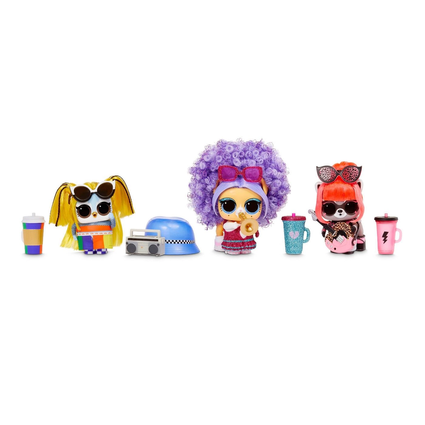 Mini Figura - Lol Surprise - Remix Hairflip Pets - Candide