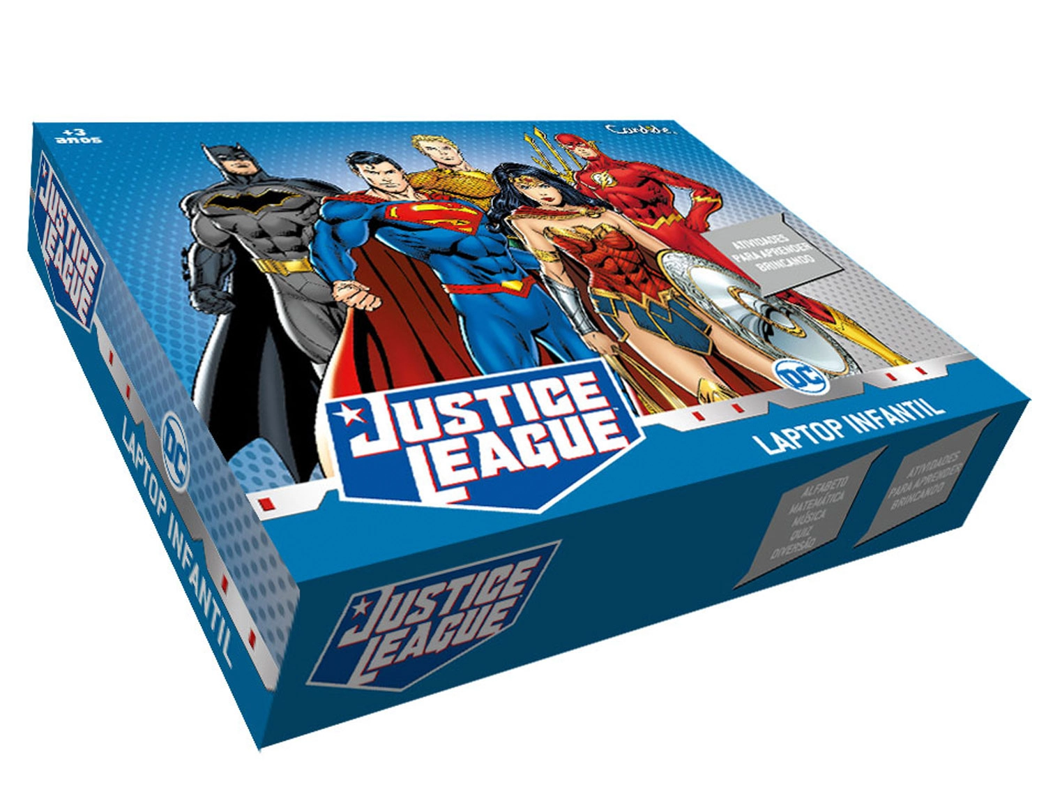 Laptop Infantil - Liga da Justiça - Bilíngue - Candide
