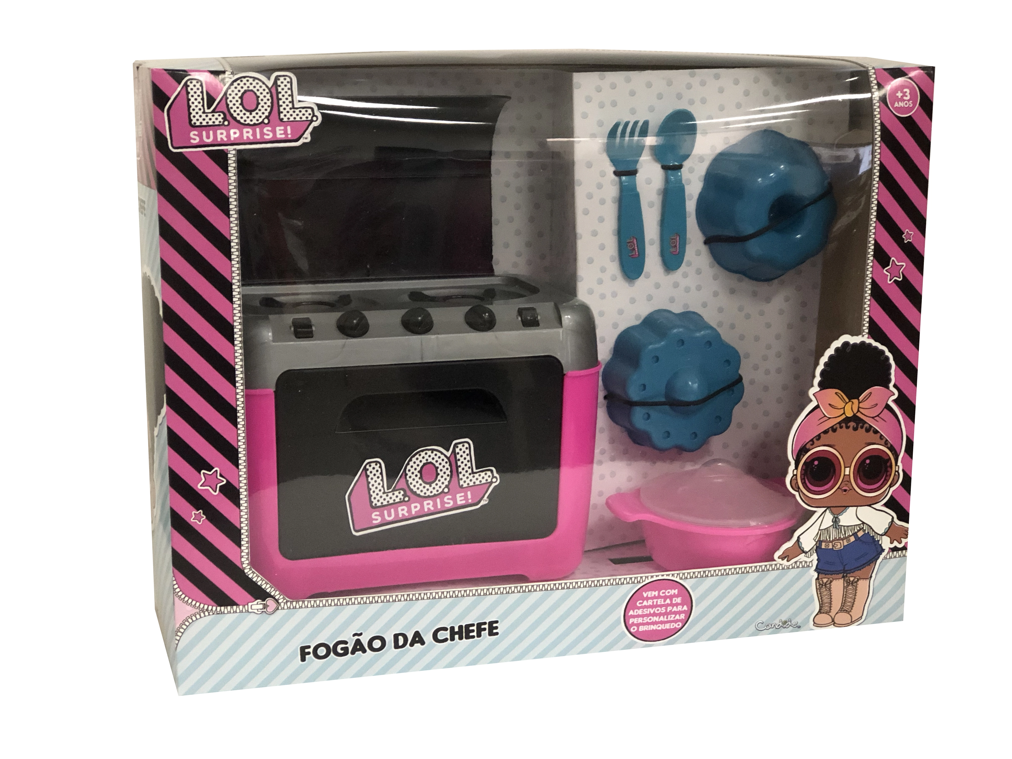Acessórios De Casinha - Fogão da Chef - LOL Surprise! - Candide