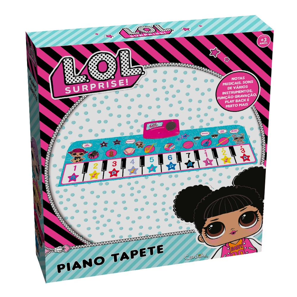 Tapete Musical - Piano - LOL Surprise - Candide