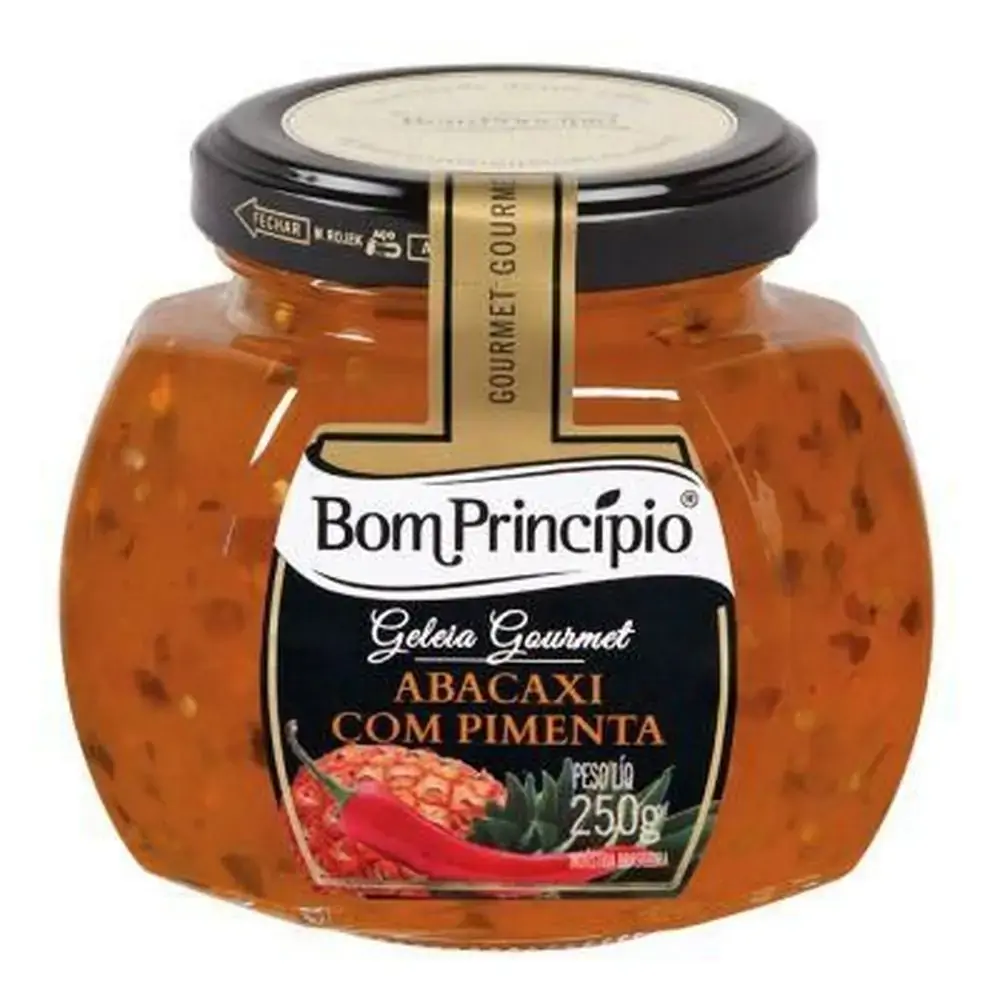 Bom Principio Geleia De Abacaxi/pimenta Diet 230g