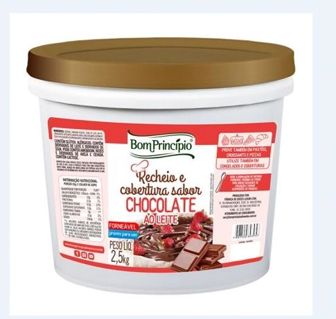 Rech Cob Choc/leit 2,5kg Bom Principio