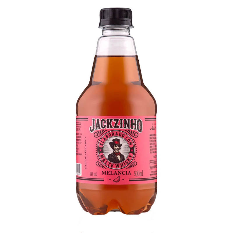 Bebida Alcolica Mista Whisky Jackzinho Melancia 500ml