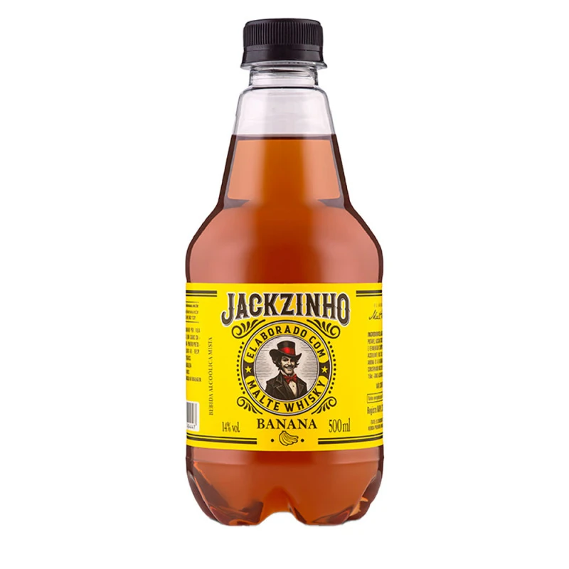 Bebida Mista Jackzinho Malt Banana 500ml