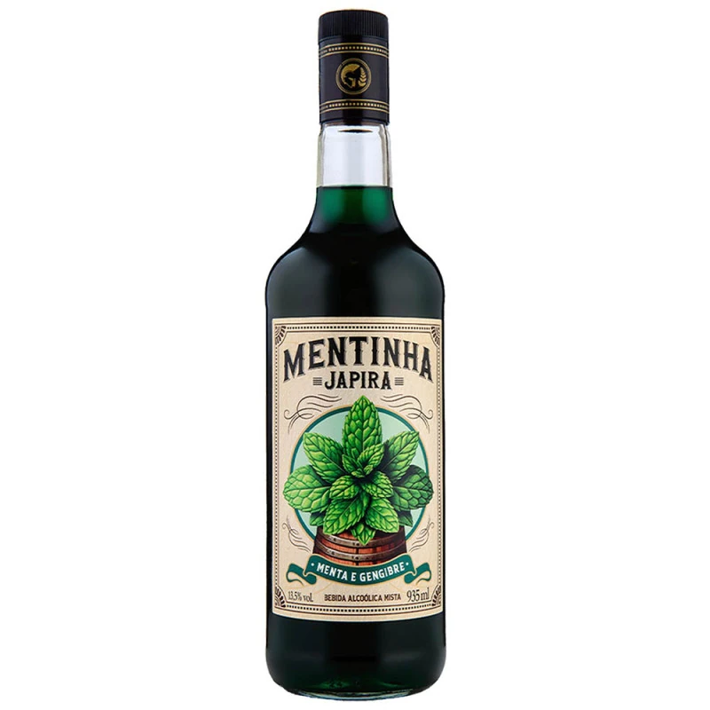 Cachaca Japira 935ml Mentinha