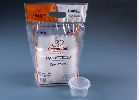 Emb G310 Pote 250ml Simplifque C/25