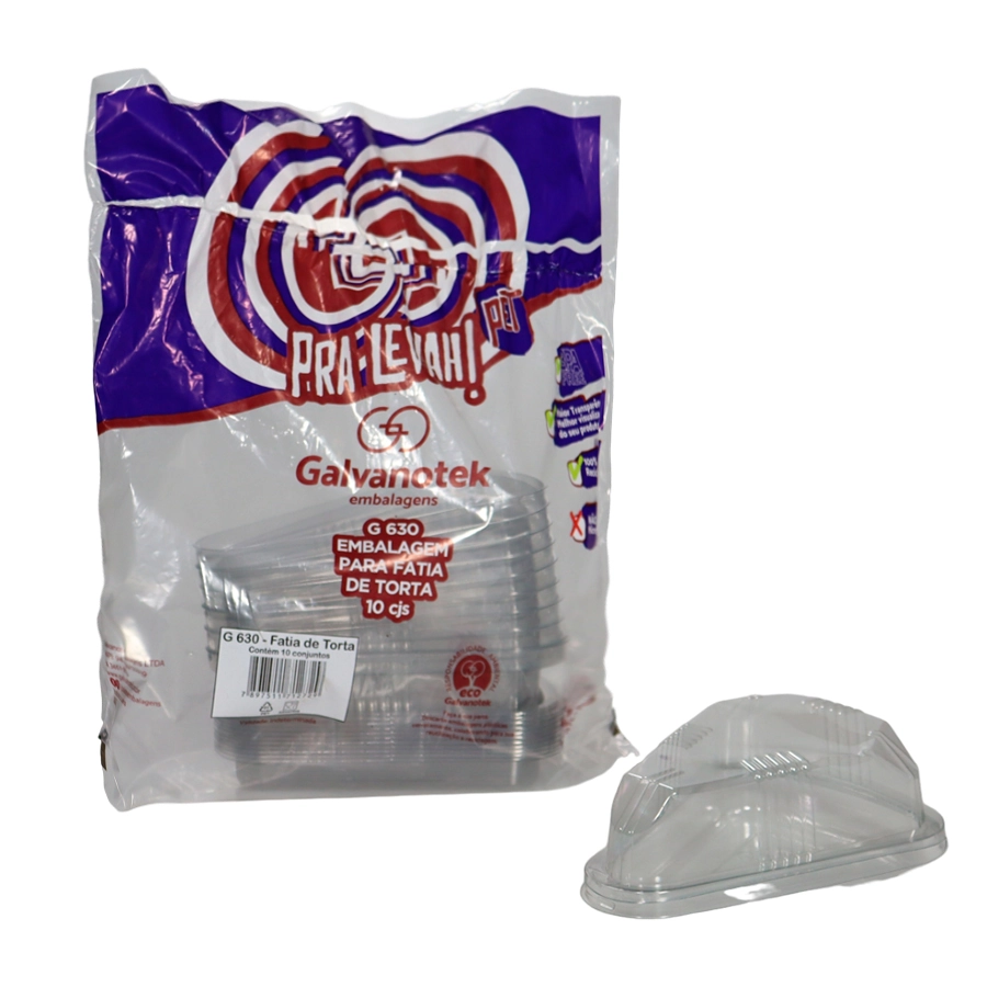 Pote Galvanotek G630 Fatia Torta 10un