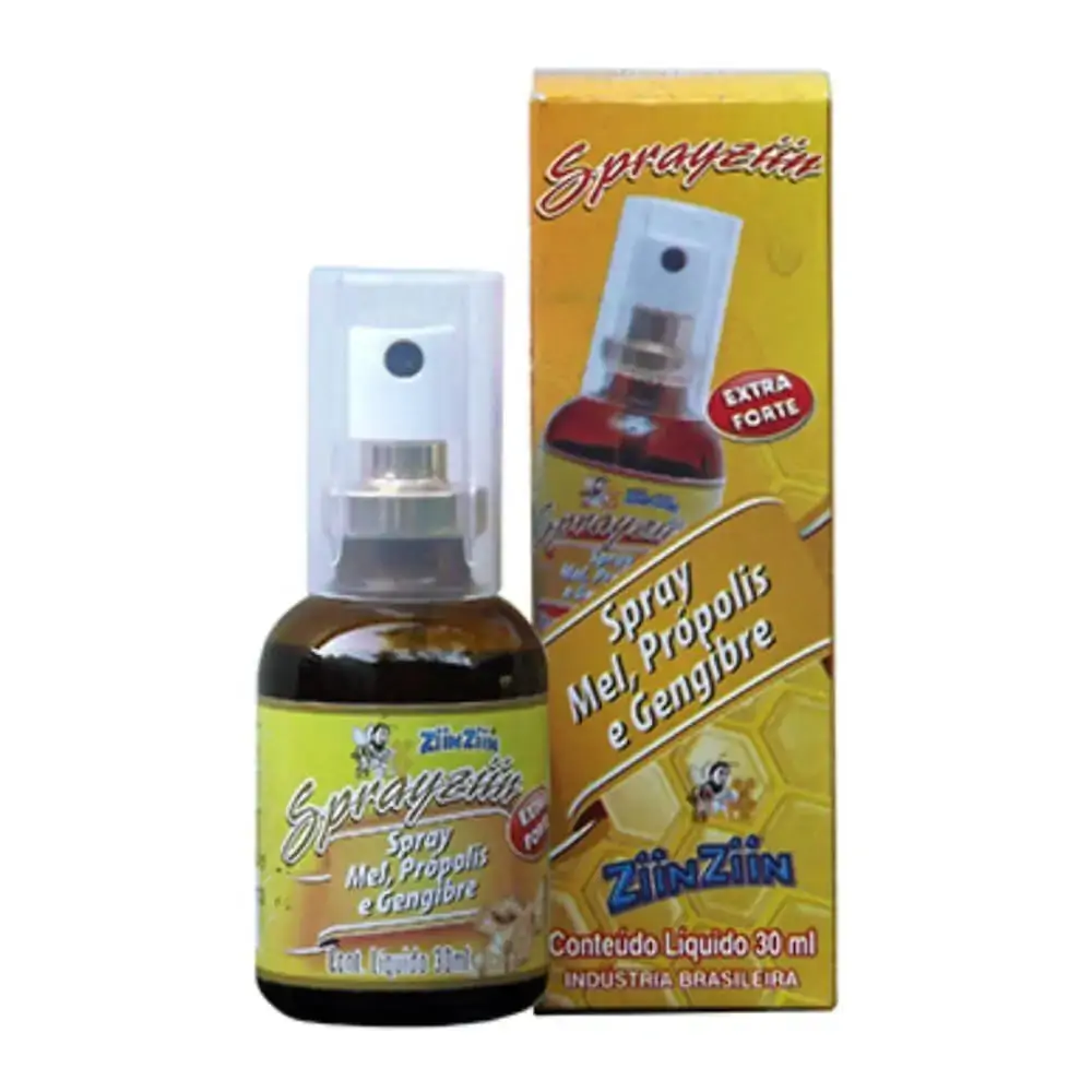 Spray Mel Propolis E Gengibre Zinzin