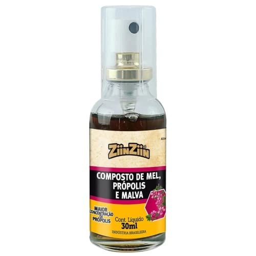 Spray Mel Propolis E Malva Zinzin