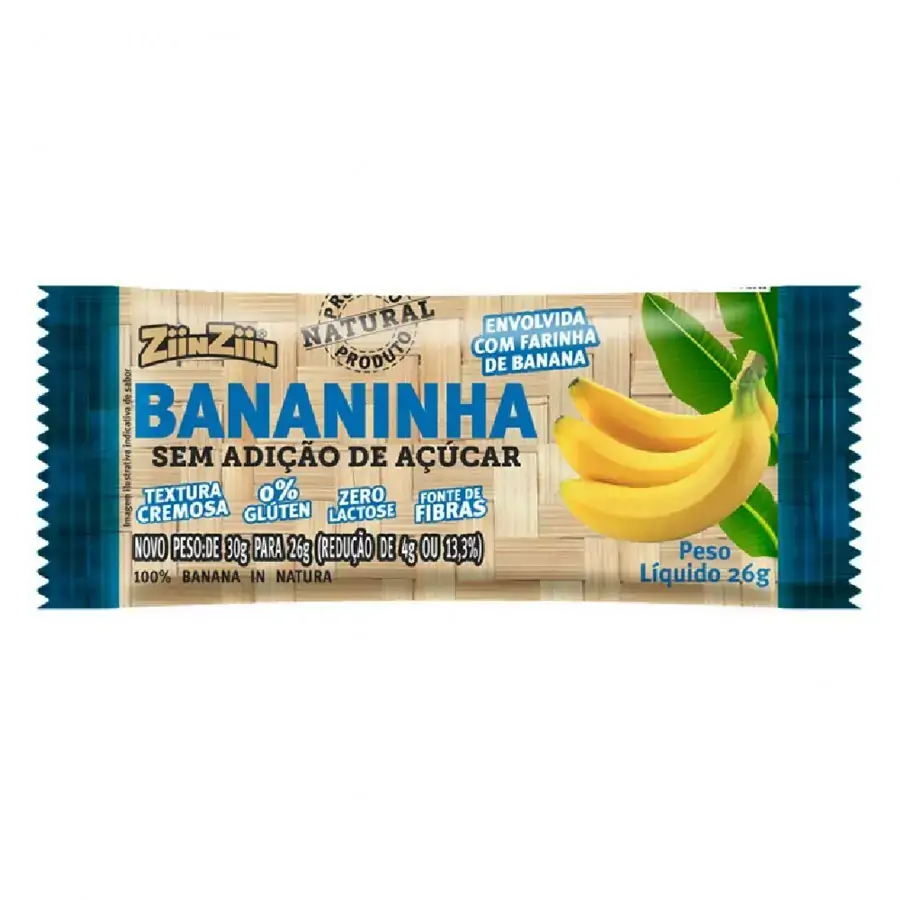 Bananinha Ziin Ziin 30g A2 Representações