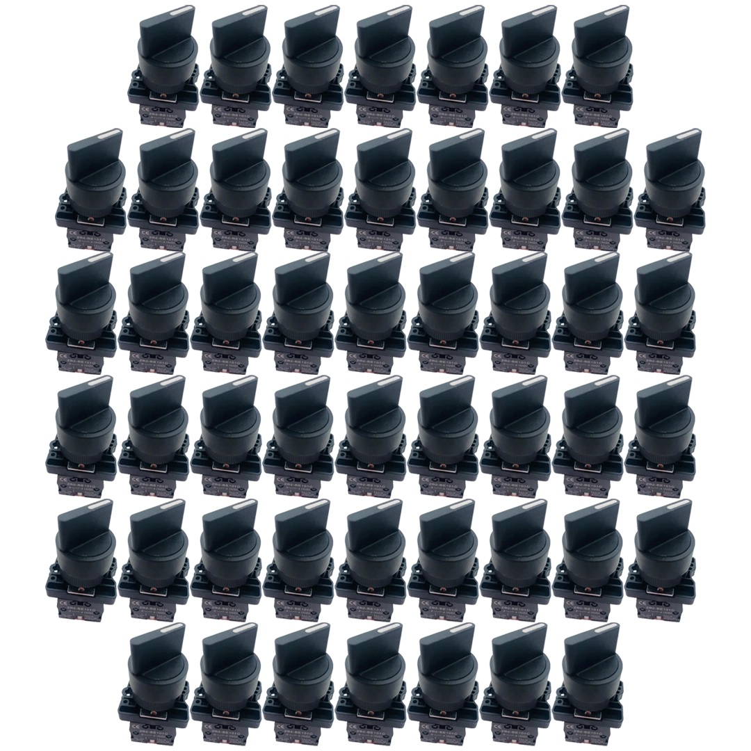 Kit Atacado 50 Chaves Xb2-ed33 Plastico 3 Posicoes Fixa 2na