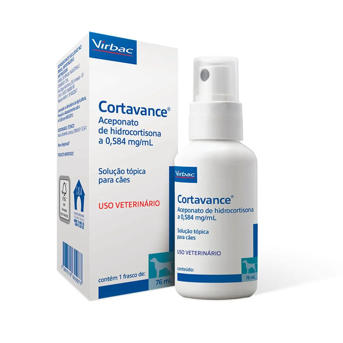 Cortavance Anti-Inflamatório Virbac Spray 76 ml