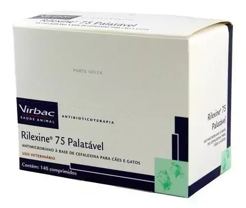 Rilexine 75mg 140 Comprimidos Virbac