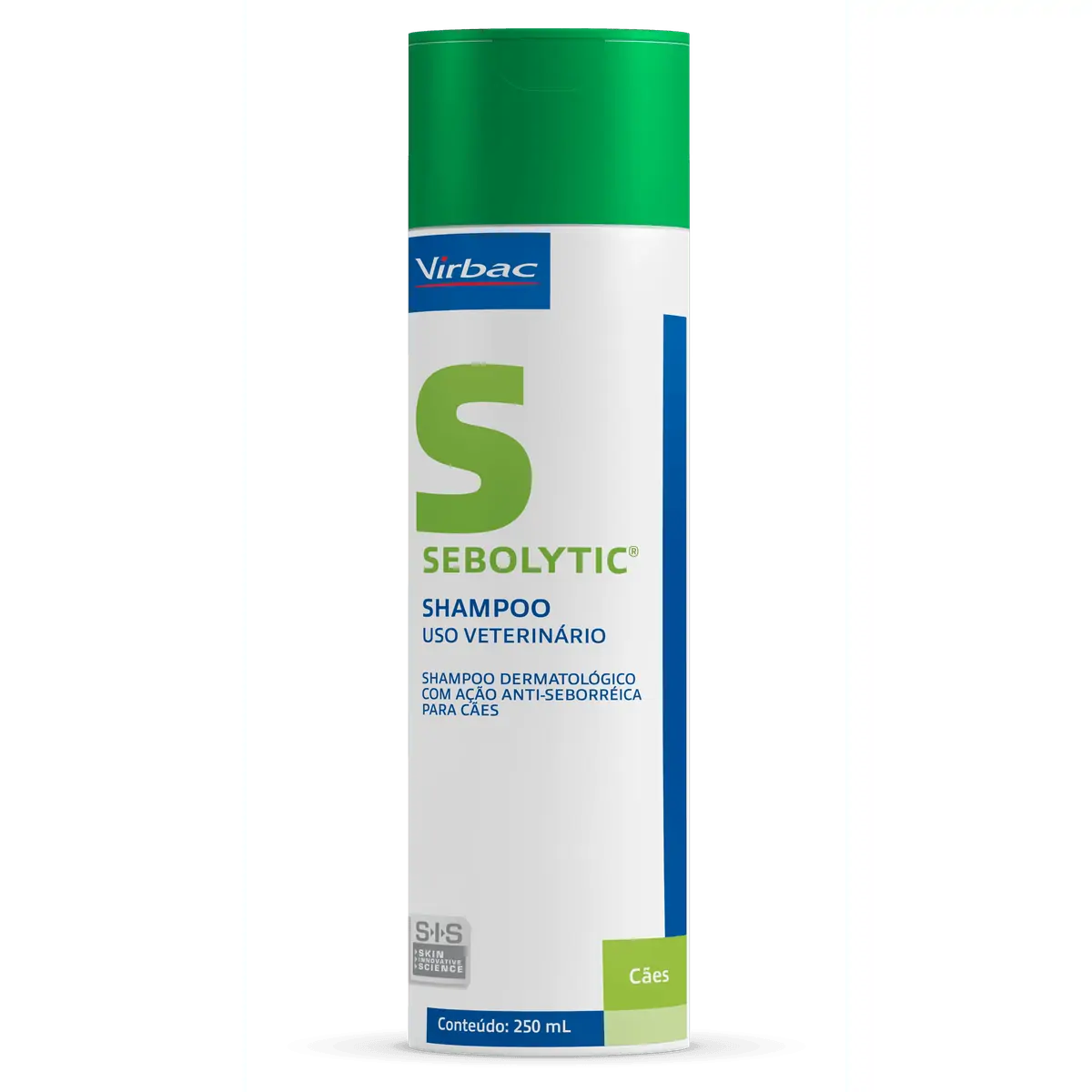 Shampoo Virbac Sebolytic Spherulites Para Seborreia 250 Ml