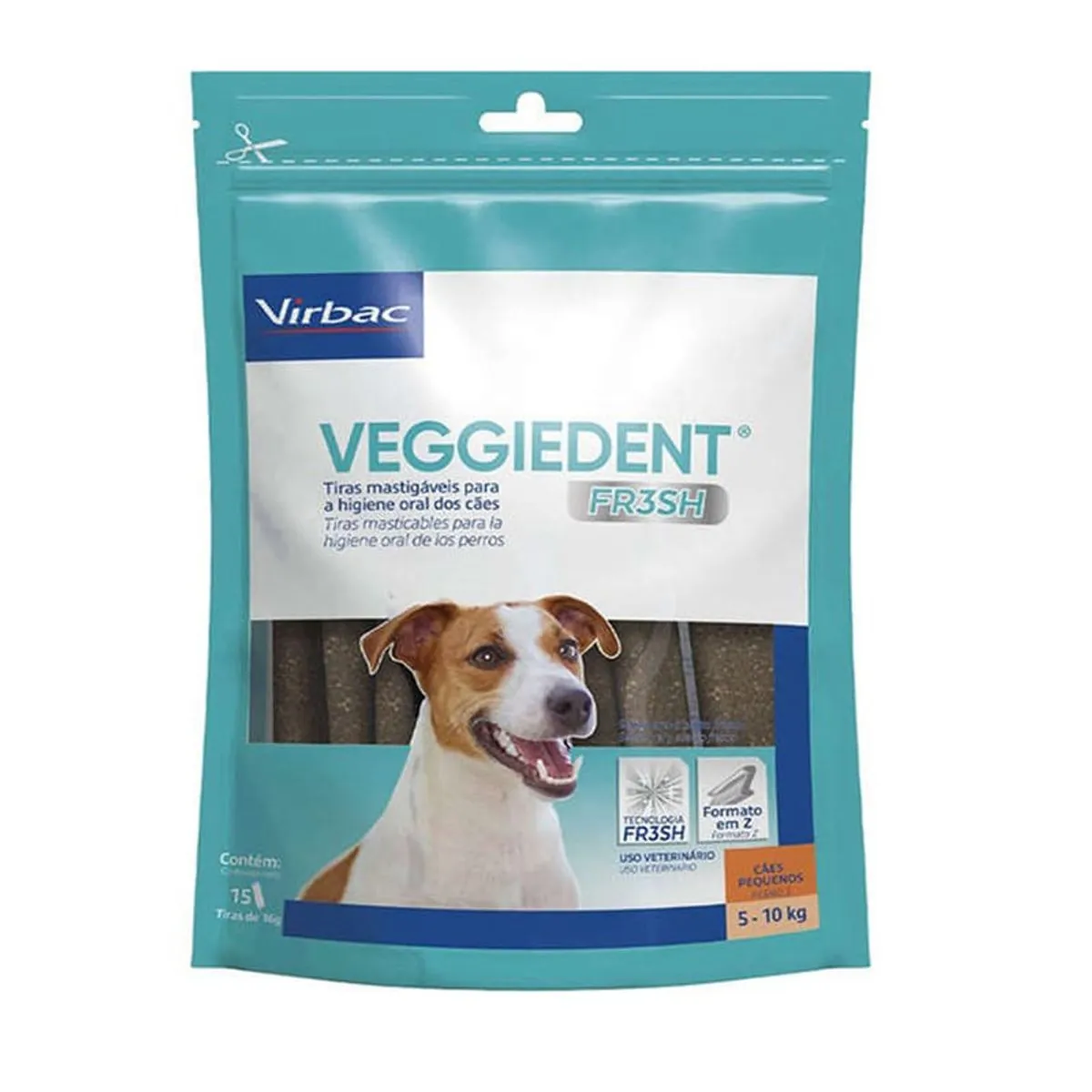 Veggie Dent Fr3sh para Cães Pequenos Virbac