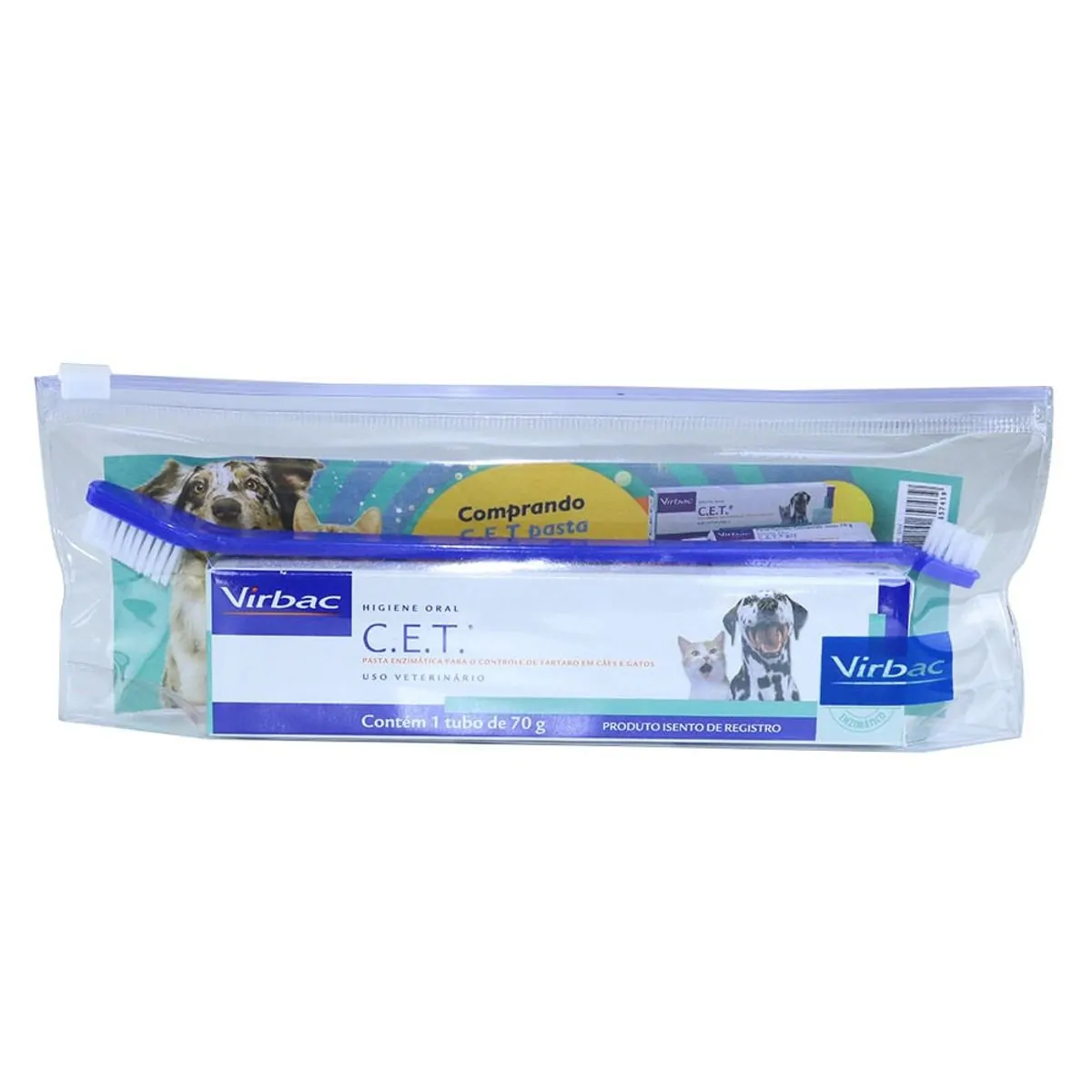 Kit Saude Oral Virbac Pasta Es