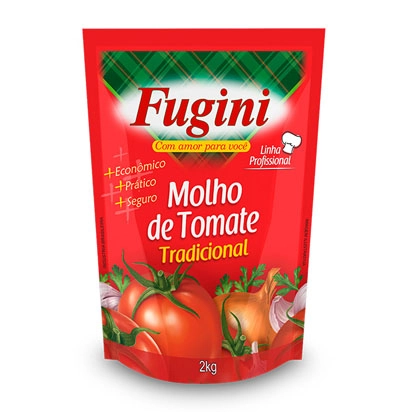 Molho De Tomate Sache 2kg Laos Fugini