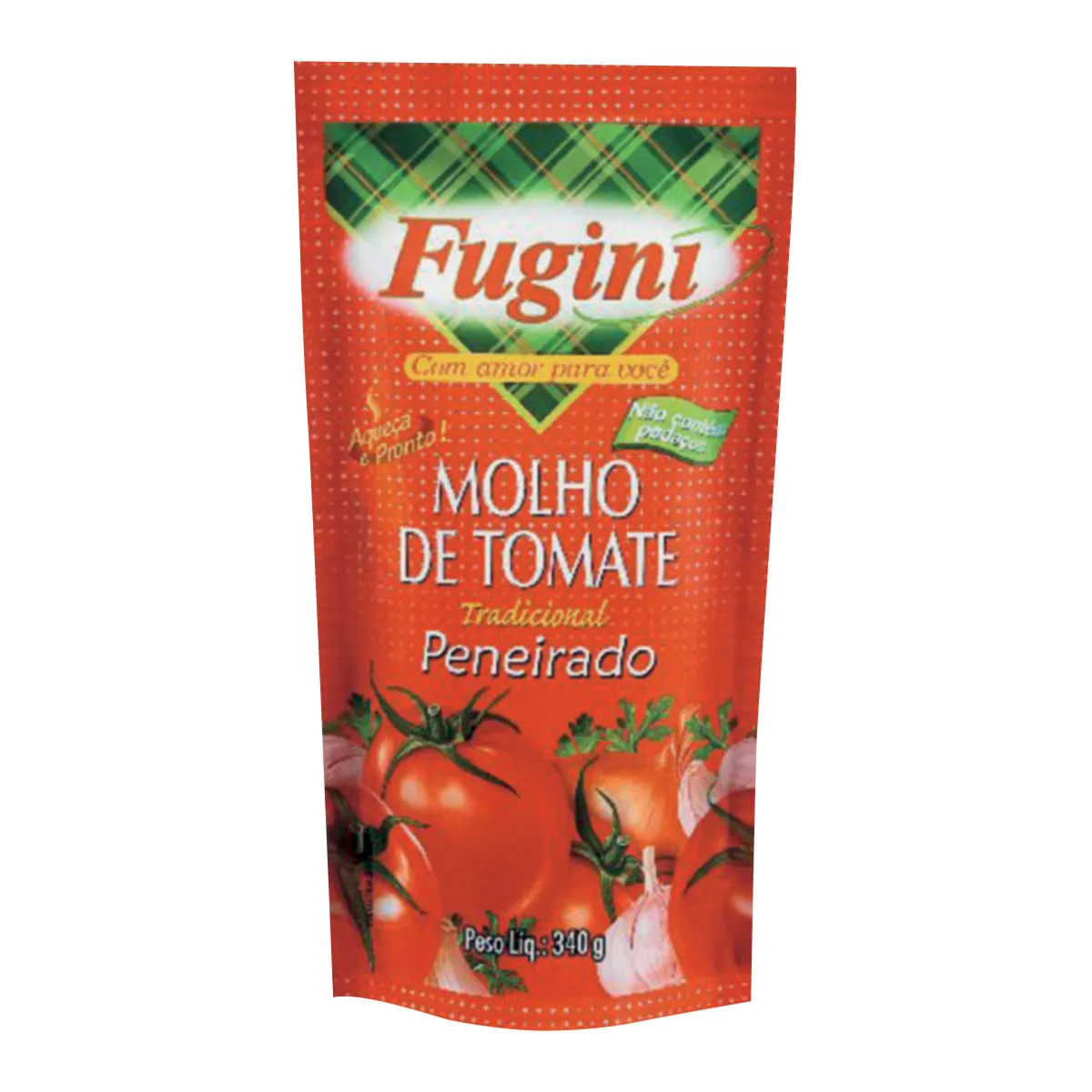 Molho De Tomate Peneirado Fugini Sachê 300g