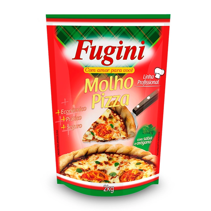 Molho Tomate Fugini Pizza Sache 2kg