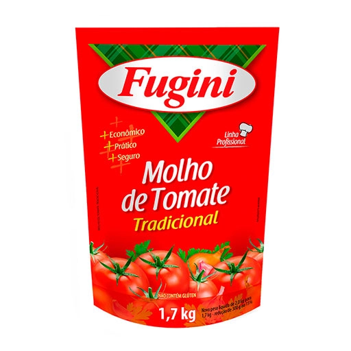 Molho Tom Fugini Sc 1,7kg Trad