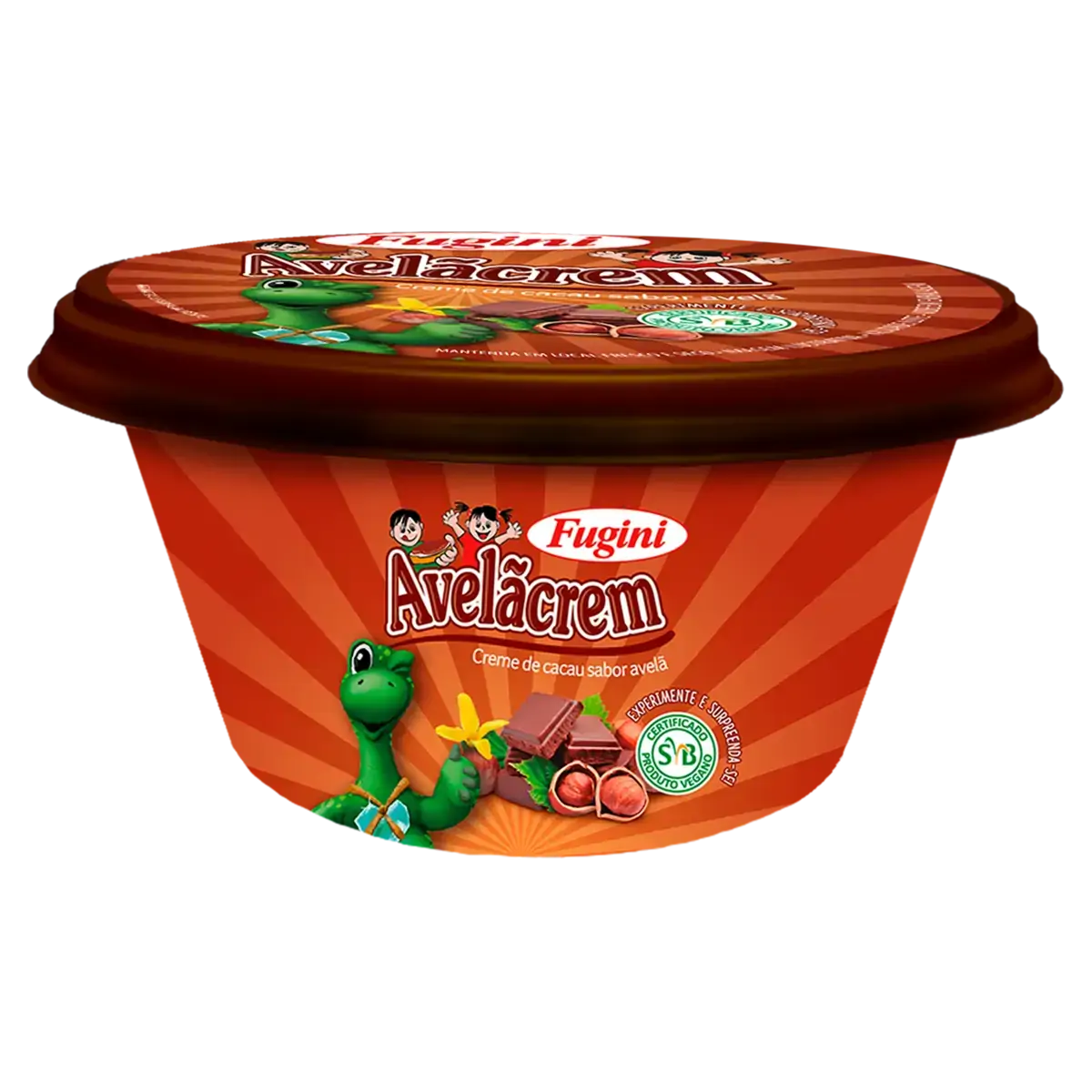 Creme De Avelã Com Cacau Fugini Avelãcream Pote 180g
