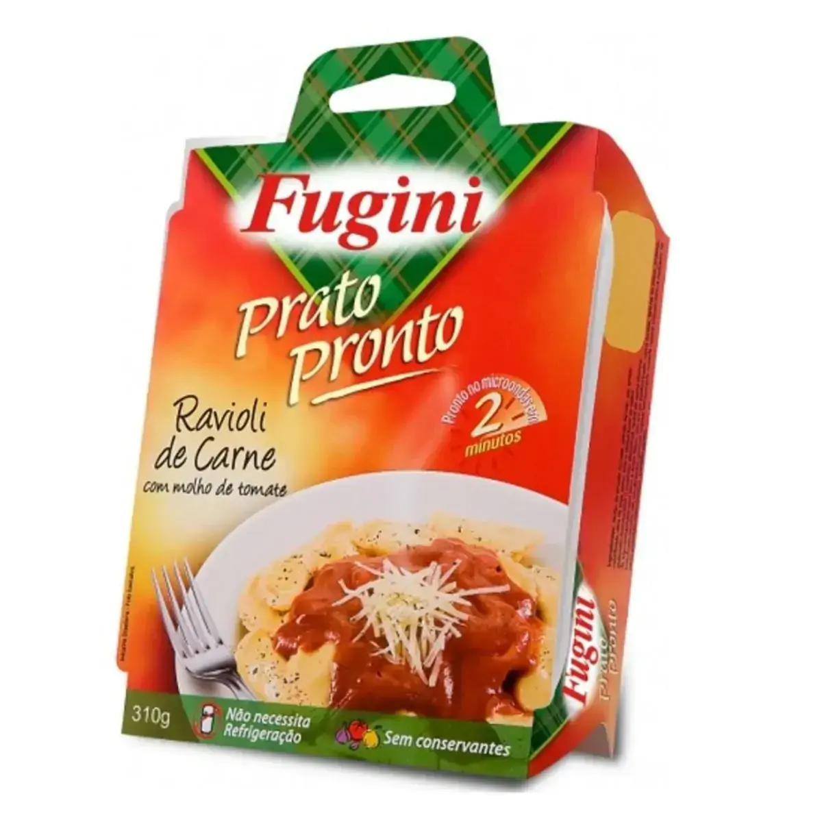 Prato Pronto Ravioli De Carne Fugini