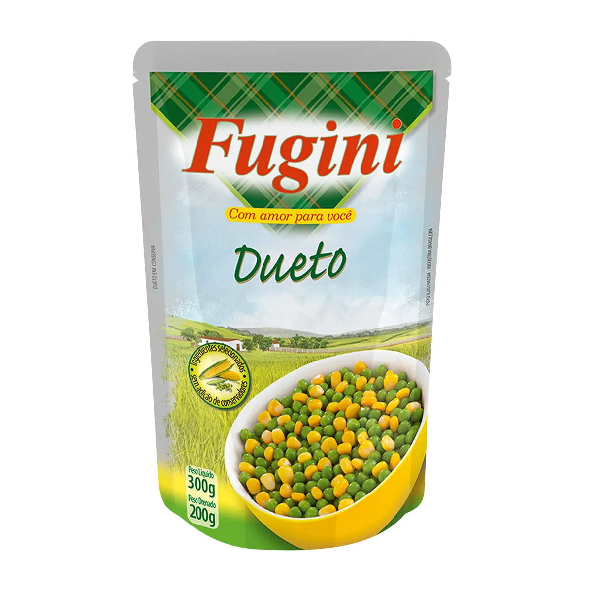 Dueto Fugini Erv/milho Sache