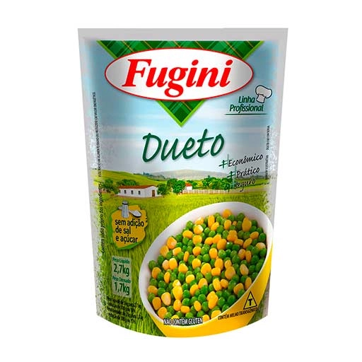 Ervilha Milho Fugini Dueto 1700g Sch 970