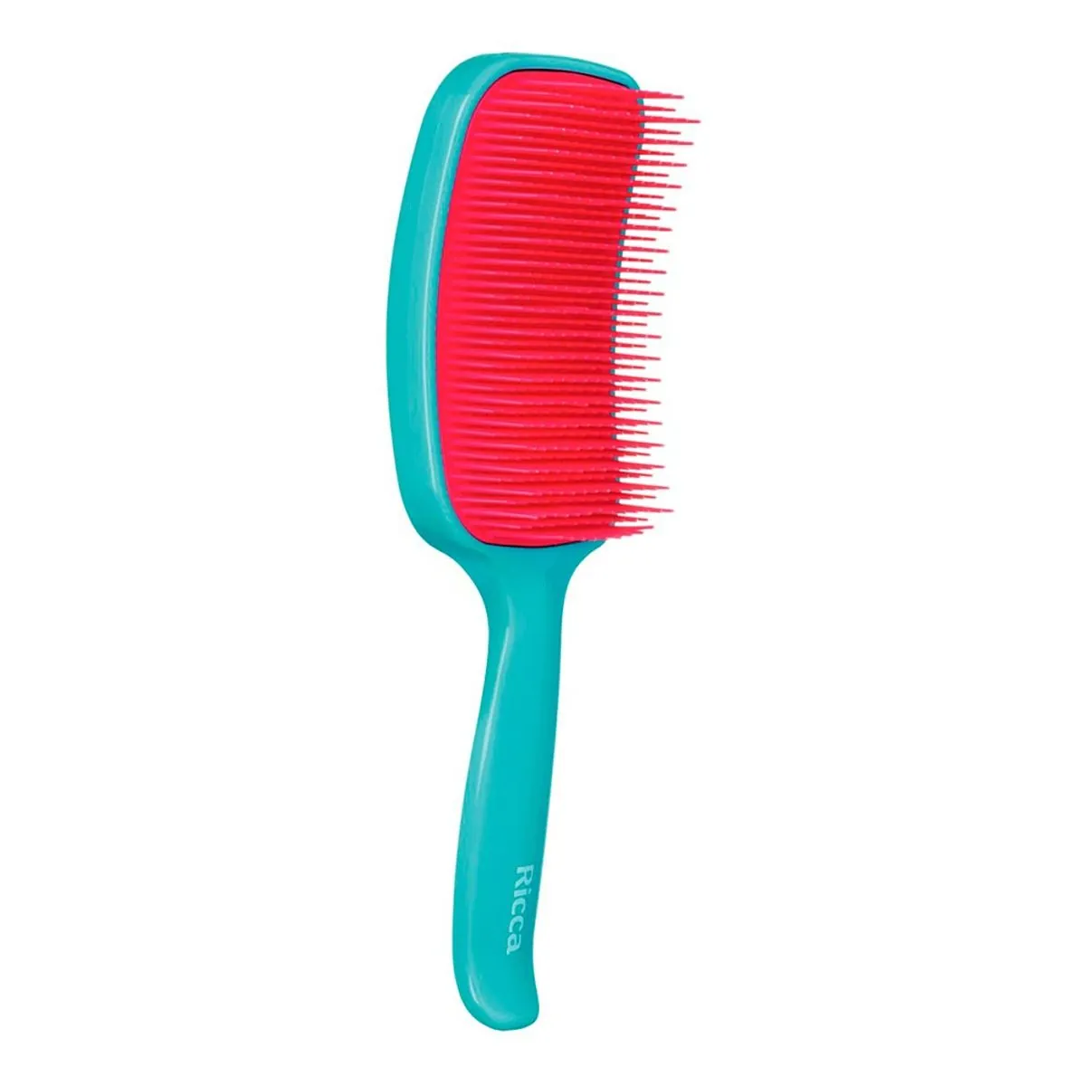 Escova Para Cabelo Raquete Blue Ricca Flex