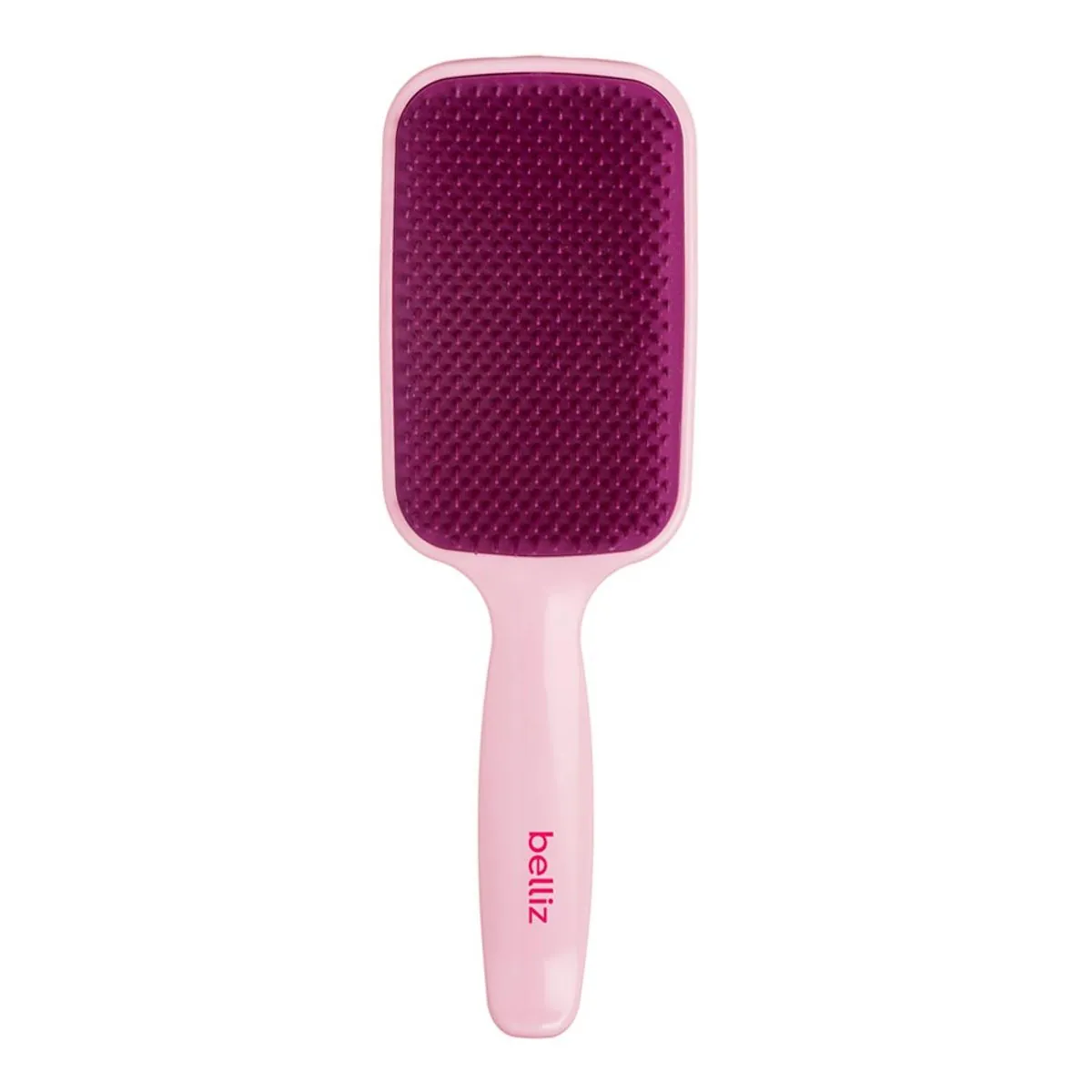 Escova Belliz Flex Raquete Rosa 1un