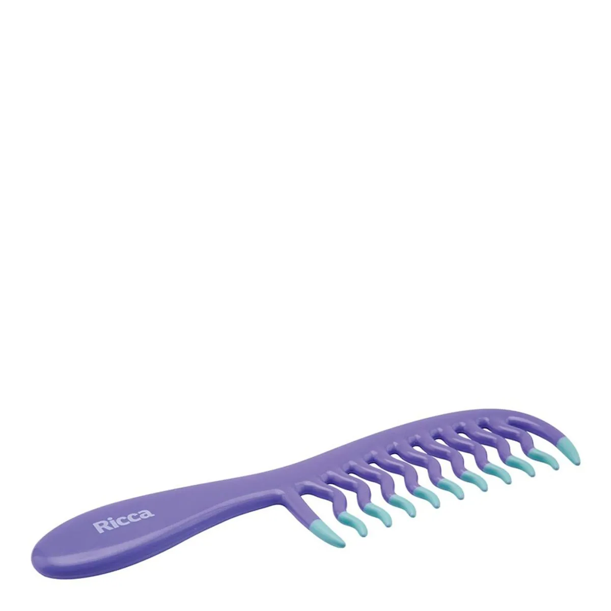 Pente Para Cabelo Roxo Ricca Cachos Ondas