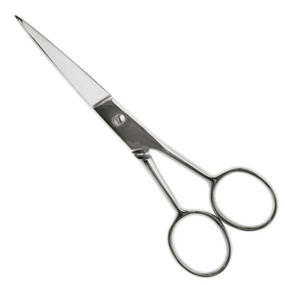 Ricca Tesoura Para Bigode Fio Navalha 5 Polegadas Aço Inox 706