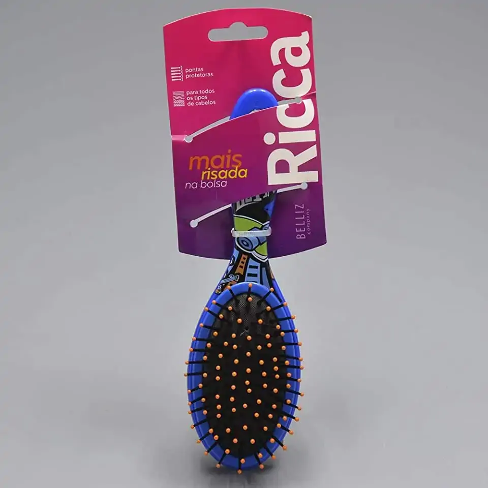 Escova P/cabelo Ricca Fun Kids Oval Un