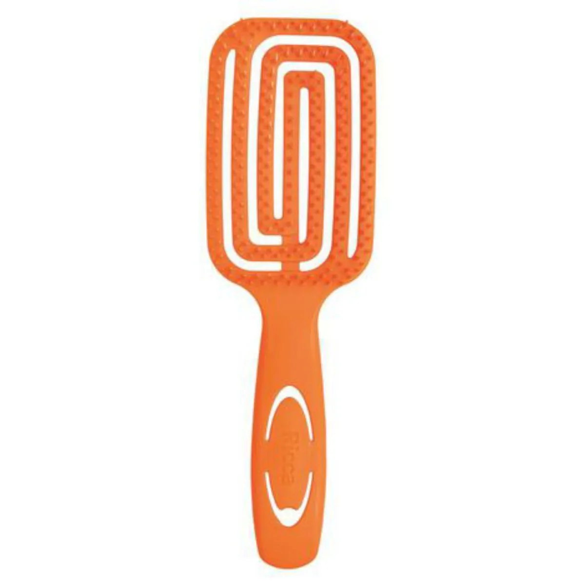 Escova De Cabelo Ricca Wet E Dry Laranja 1un
