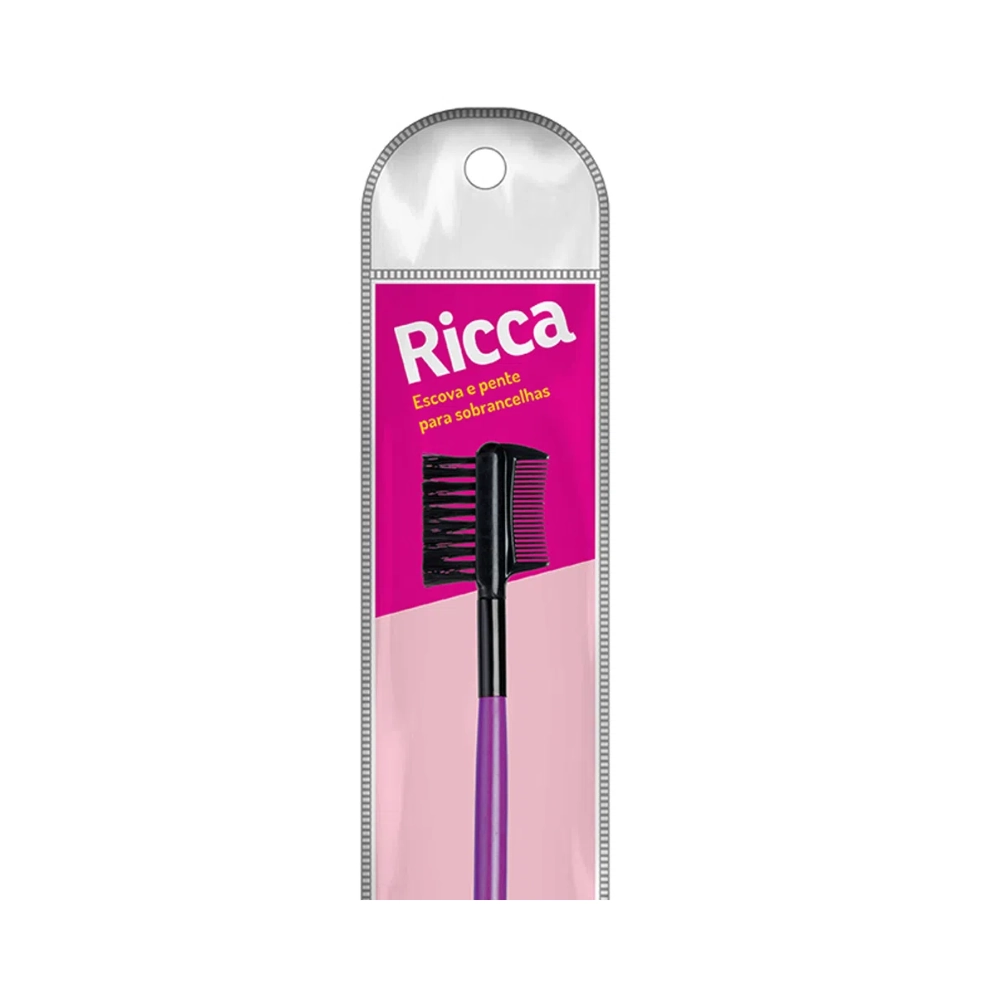 Pente E Escova Ricca Para Sobrancelhas