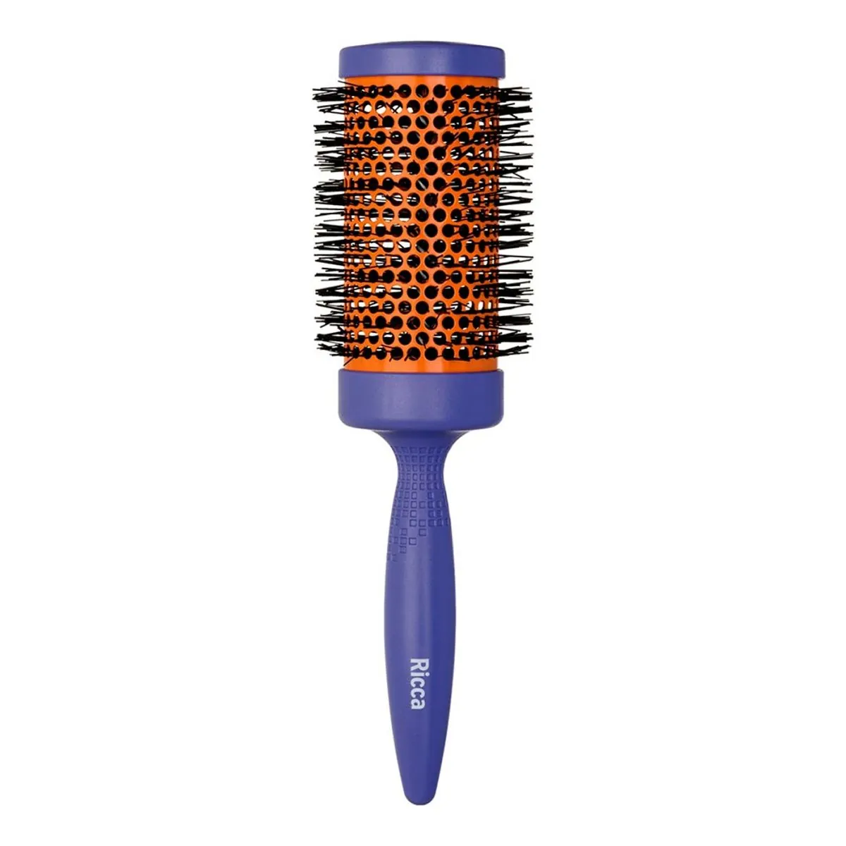 Escova Para Cabelo Roxa Cerâmica Ricca Premium 43