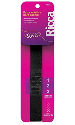 Ricca R.1045 Faixa Gym Preta