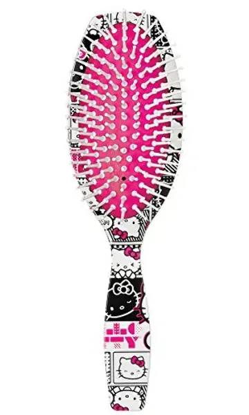 Escova Cabo Oval Hello Kitty
