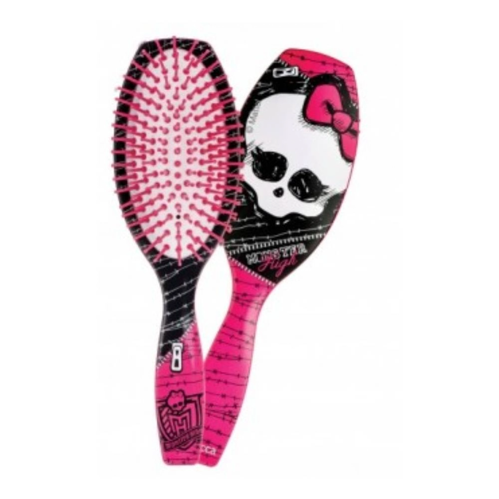 Escova Ricca Monster High Oval Skullette