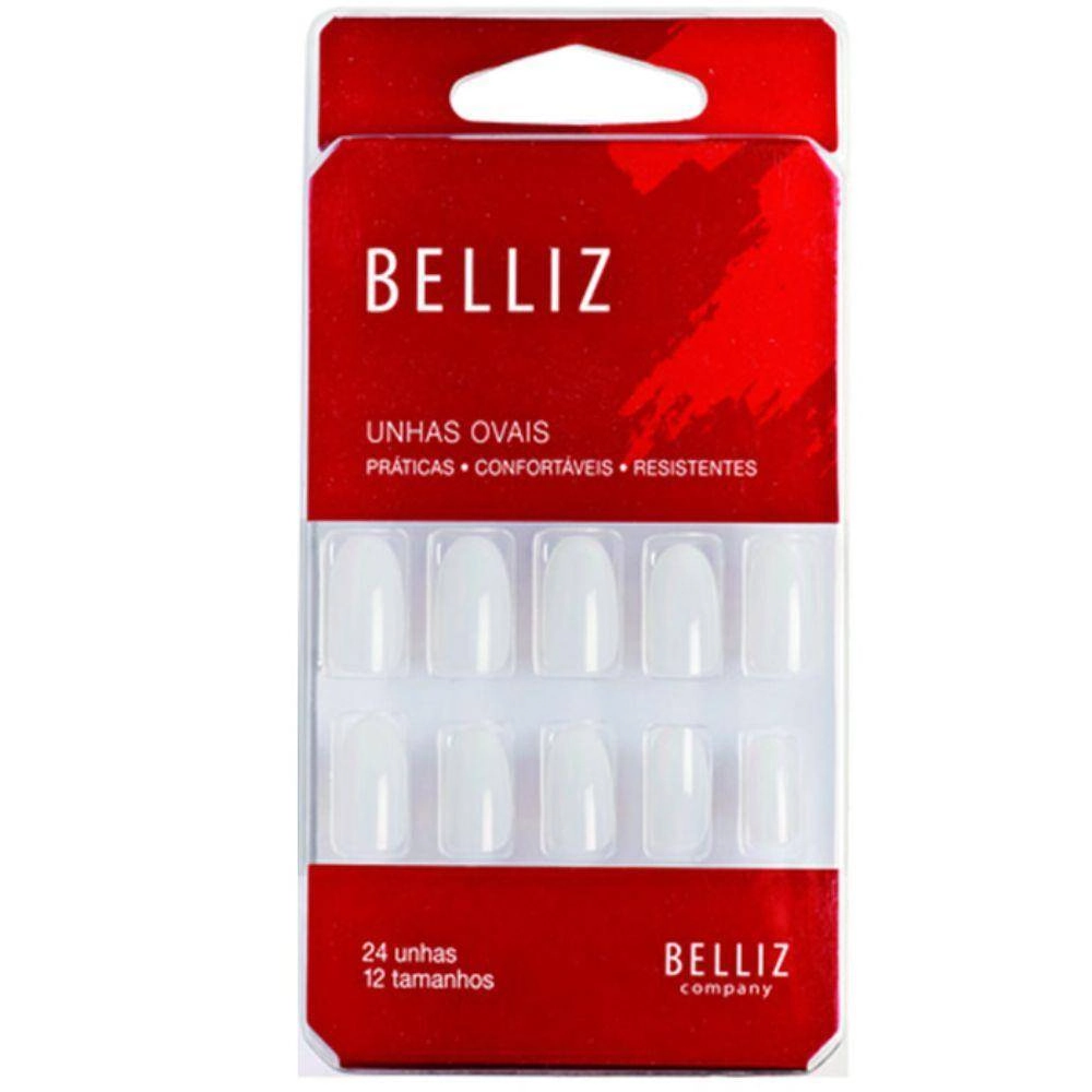 Unhas Postiças Belliz Oval - 1203