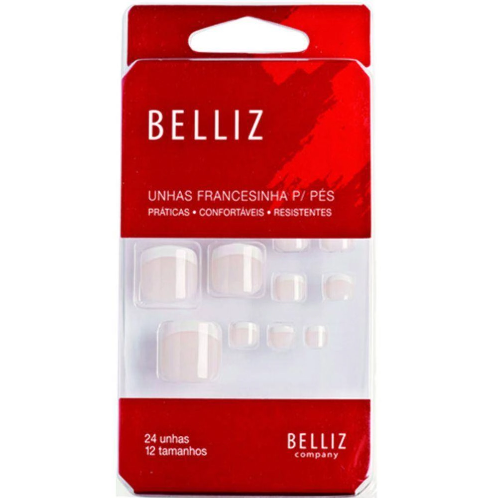 Belliz R 1208 Unhas Francesinha P/pes