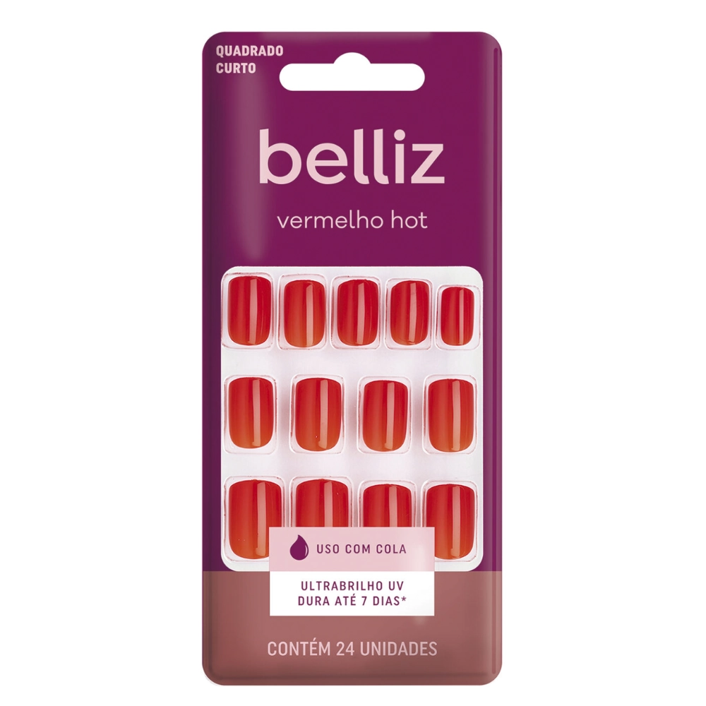 Unhas Postiças Belliz Hot