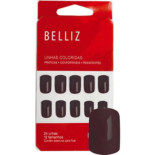 Belliz R 1251 Unhas Quadrado Nature