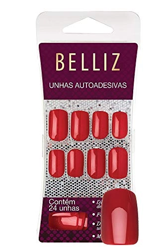 Unhas Postiças Autoadesivas Belliz Hot