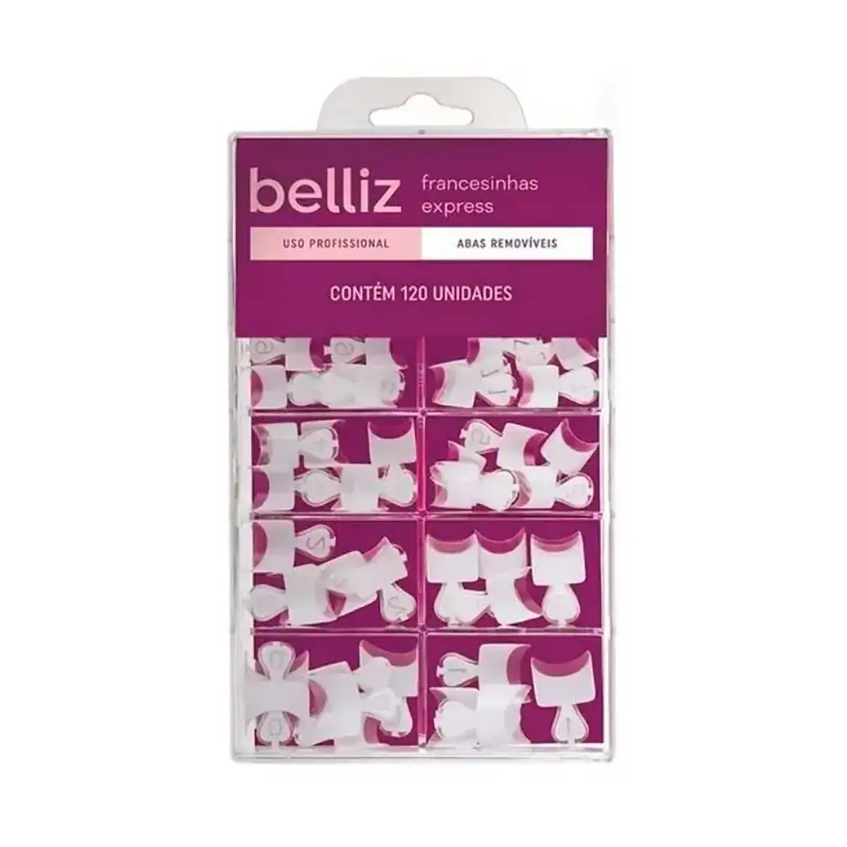 Unha Postica Maestral Belliz Francesinhas Express 120 Unid. 1un