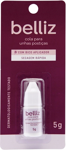 Cola para Unhas Postiças Belliz 5g