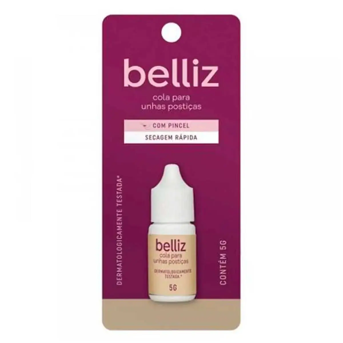 Cola P/unha Maestral Belliz 5g Com Pincel 1un