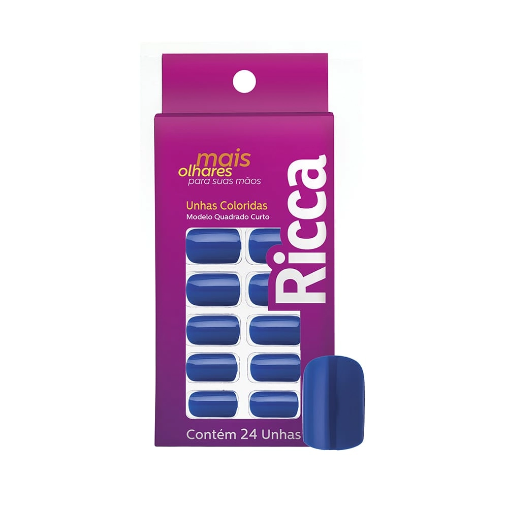 Unha Ricca Azul Royal 24/1un