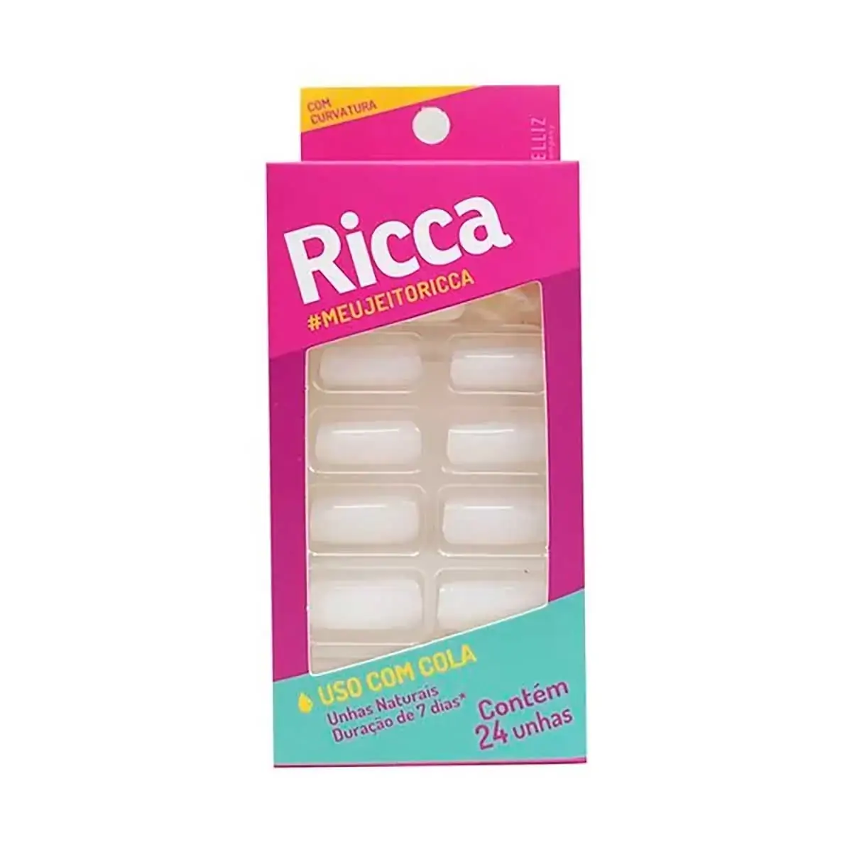 Unhas Ricca Nat Curvatura Ref 1337