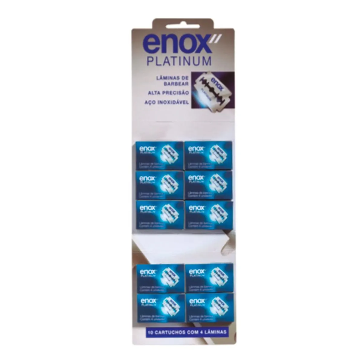 Carga para Aparelho de Barbear Enox Platinum